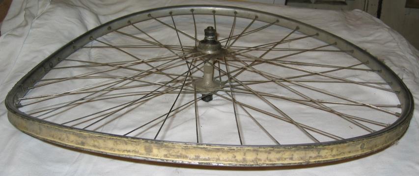 truing a bent bicycle rim